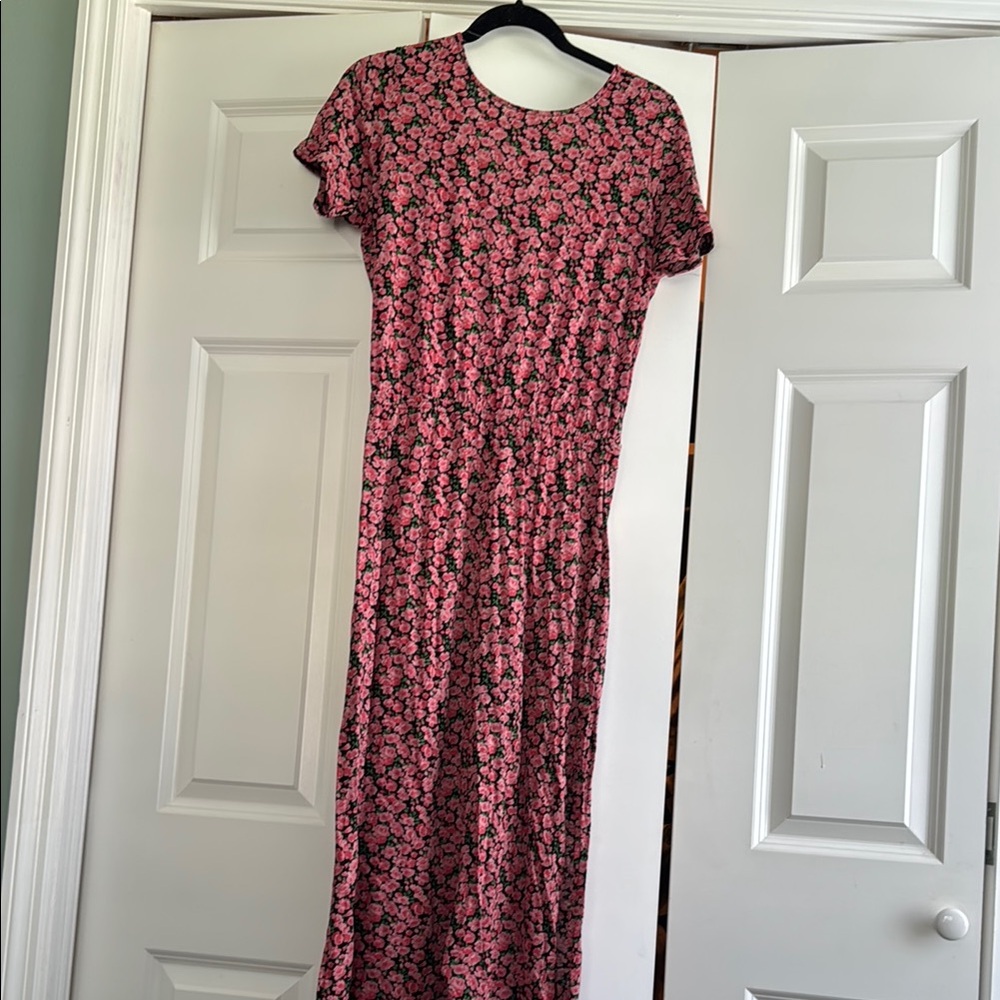 Sézane Floral Pink Dress